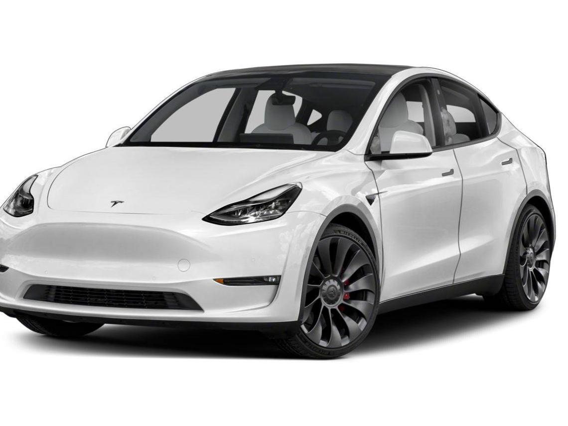 TESLA MODEL Y 2021 5YJYGDEE4MF299669 image